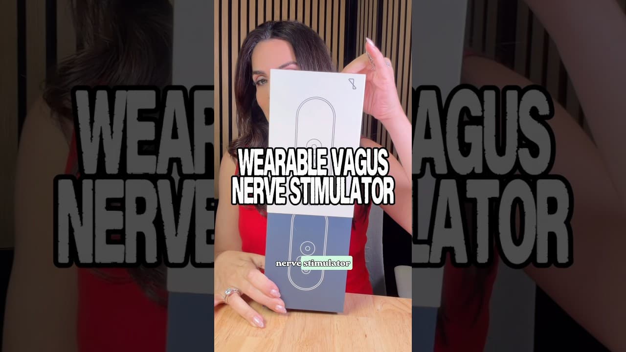Thumbnail for Trying something new for my nervous system👀 #wellnesstech #vagusnervestimulation #wearabletech