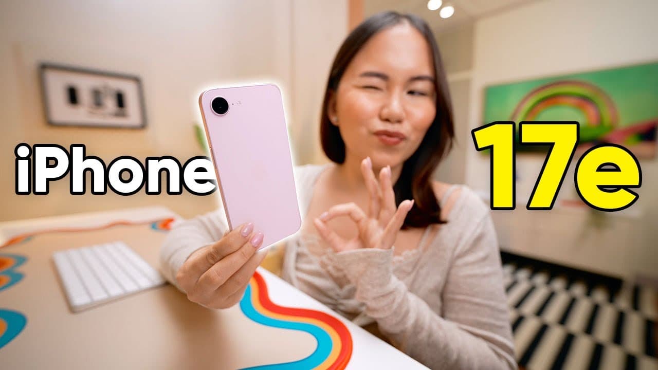 Thumbnail for iPhone 17e Review: SIMPLICITY IS KEY!?