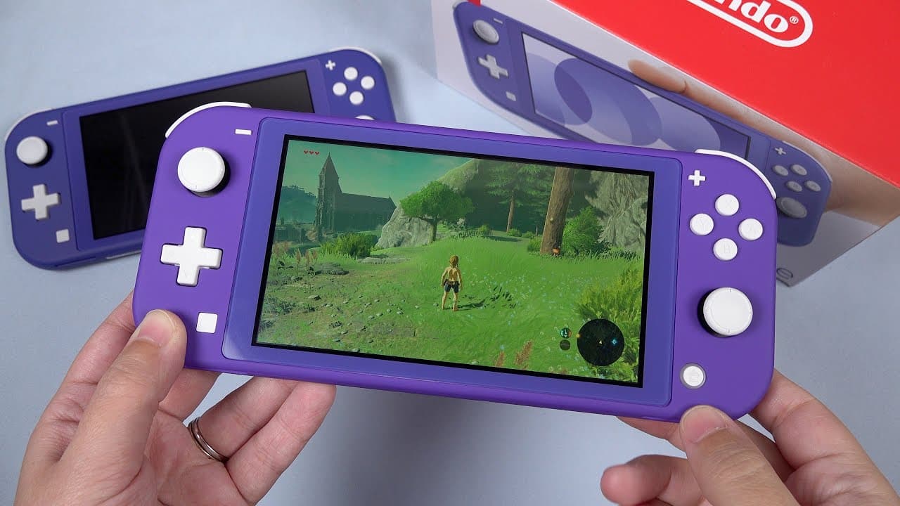 Thumbnail for Unboxing Blue Switch Lite: NOW It's Purple 😂 [Shell Swap]