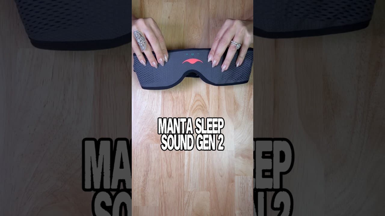 Thumbnail for I can sleep anywhere, anytime as long as I’ve got this 💤 #sleeptech #techgadgets #usefultech