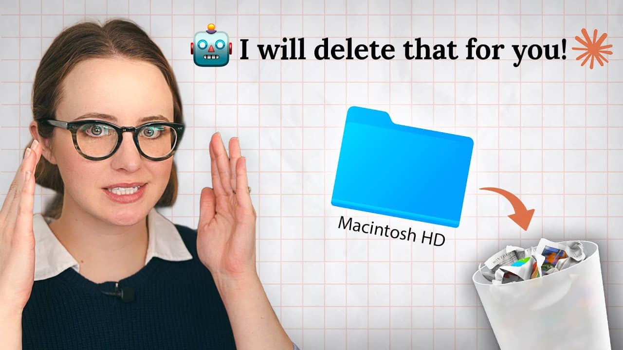 Thumbnail for I let Claude control my computer 🫣 Claude Cowork Demo