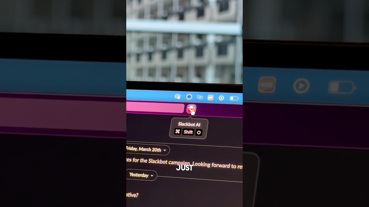 Thumbnail for Check out Slackbot today!
