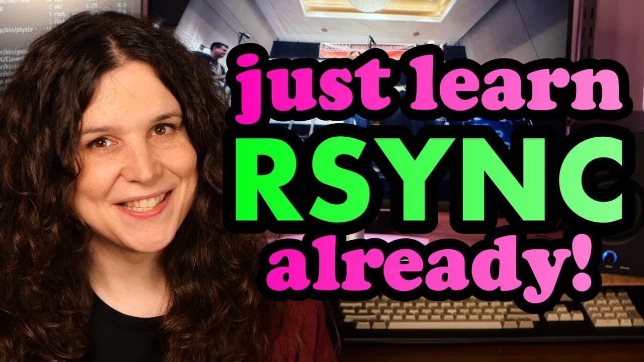 Thumbnail for Using rsync for backups, because it's not shiny and new
