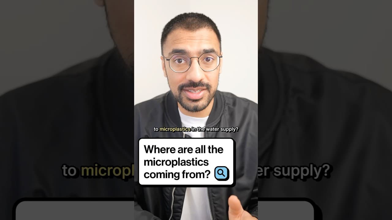 Thumbnail for how do we stop microplastics? just ask Prof. Orlando Rojas from @UBC #ForwardHappensHere #ad