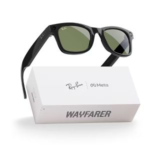 Meta Ray-Ban smart glasses with camera and AI assistant